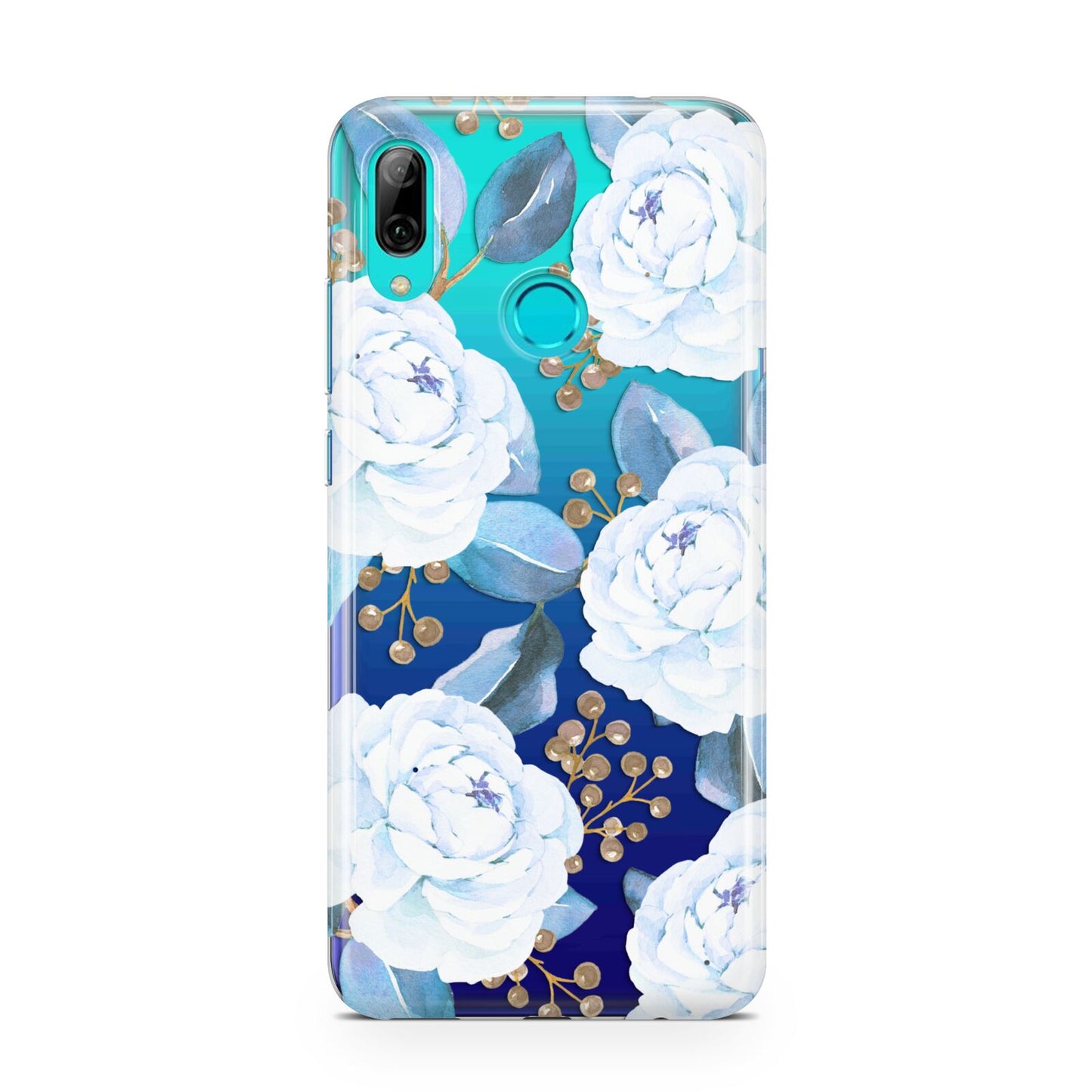 White Peonies Huawei P Smart 2019 Case