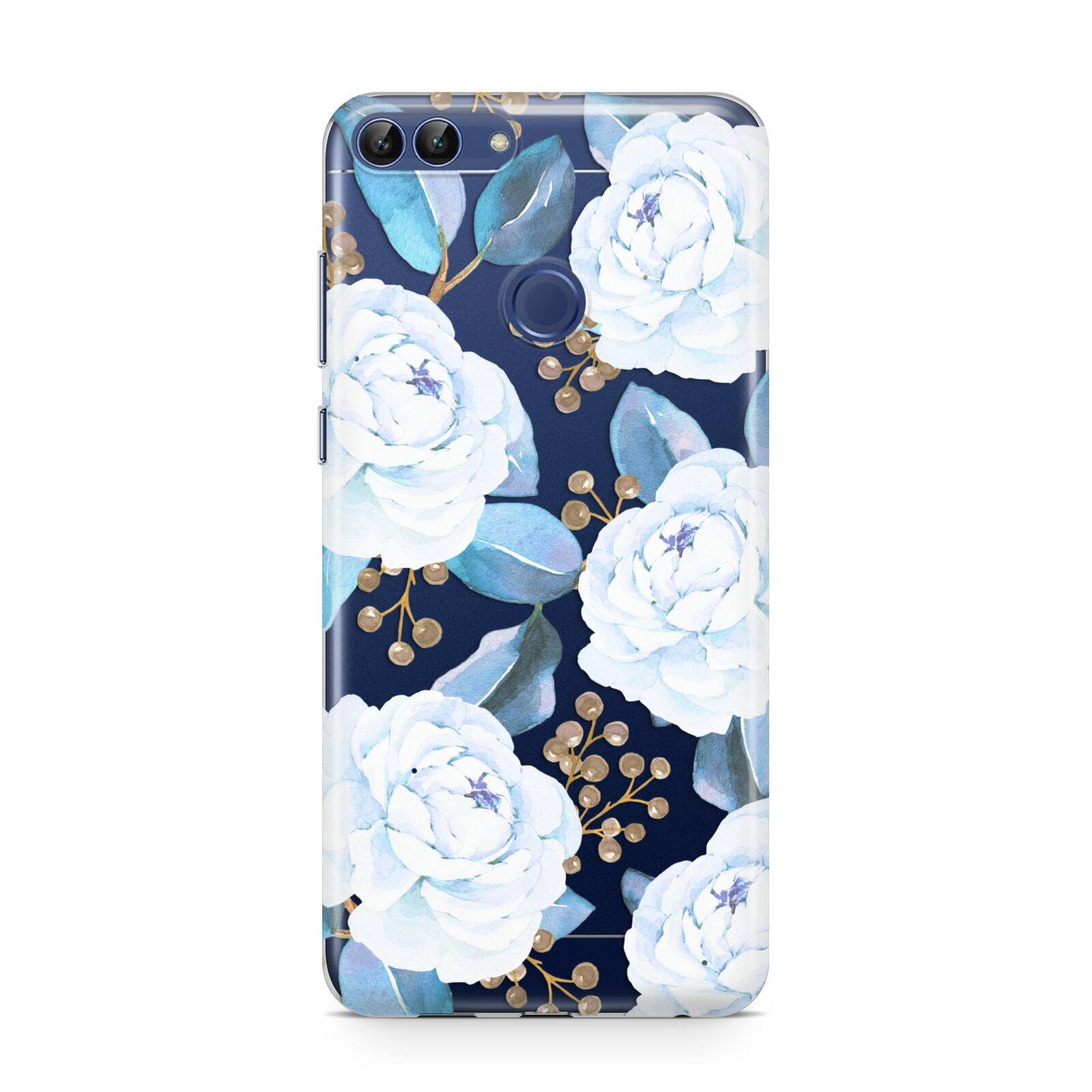 White Peonies Huawei P Smart Case