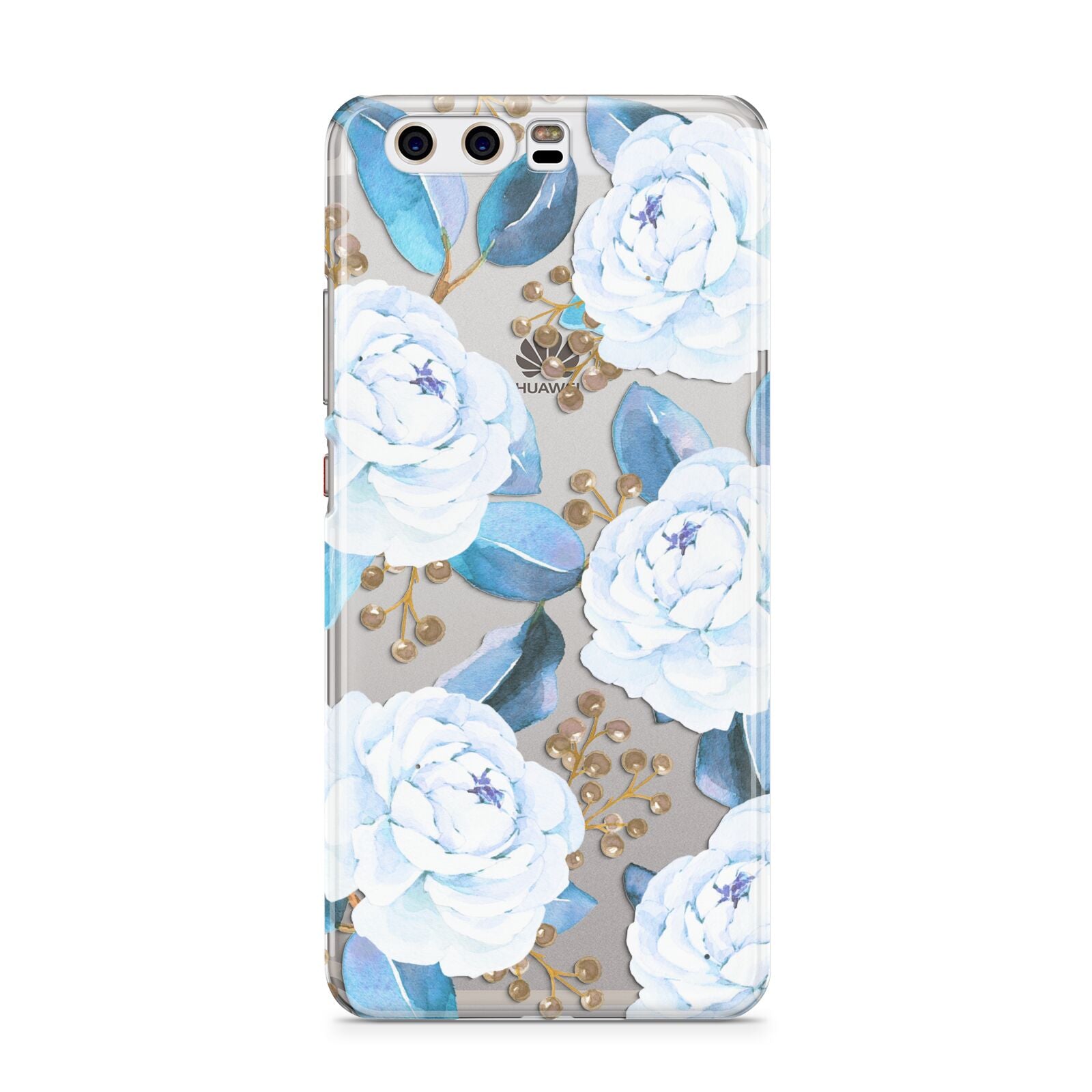 White Peonies Huawei P10 Phone Case