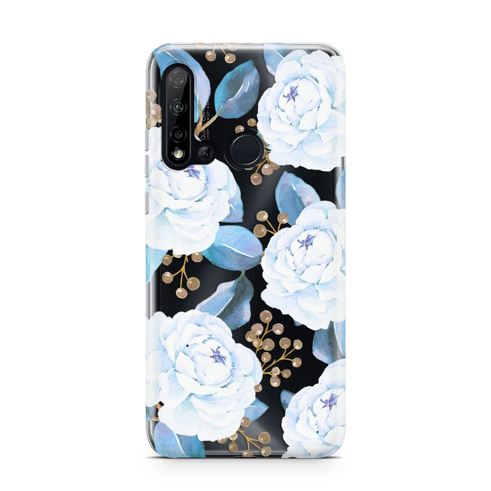 White Peonies Huawei P20 Lite 5G Phone Case