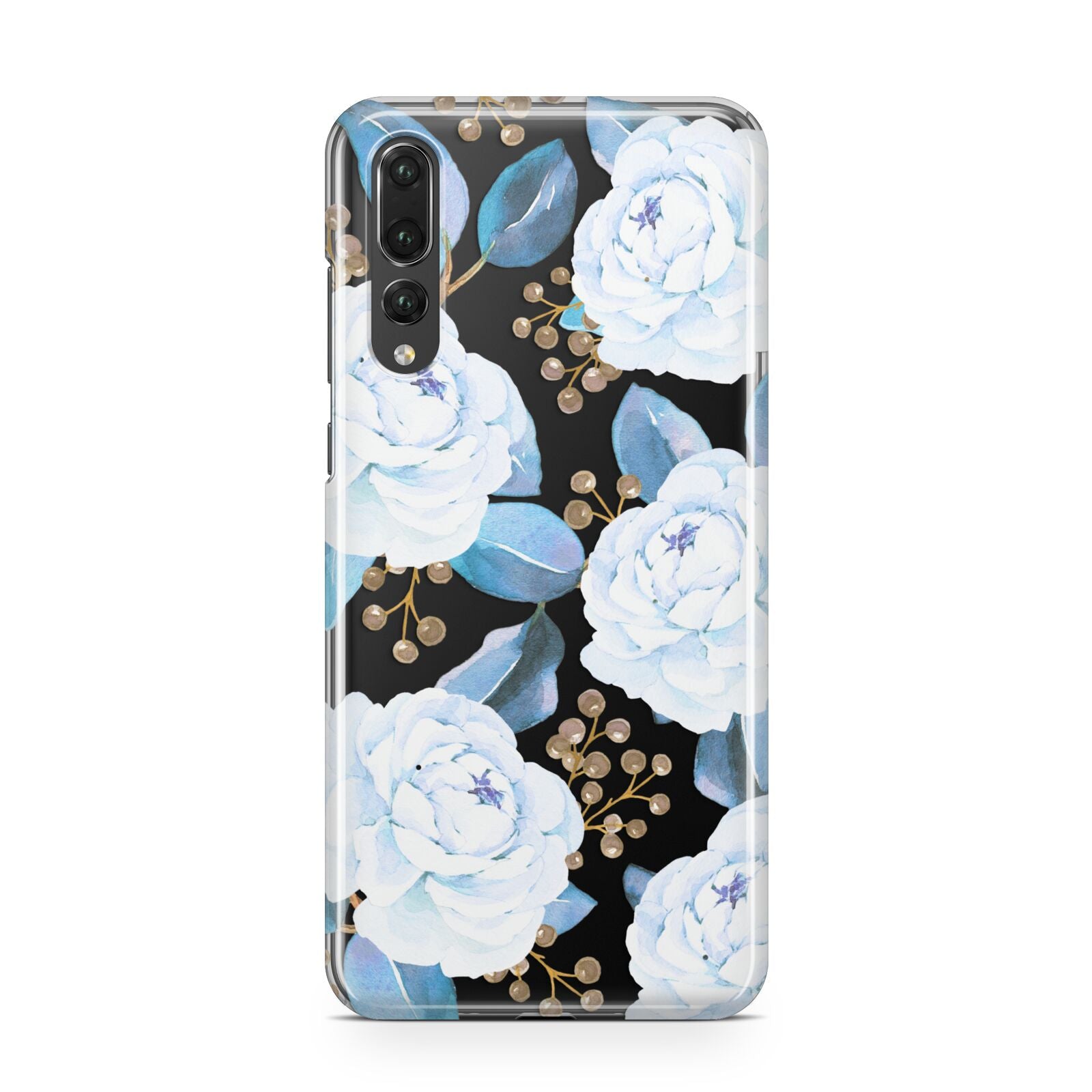 White Peonies Huawei P20 Pro Phone Case