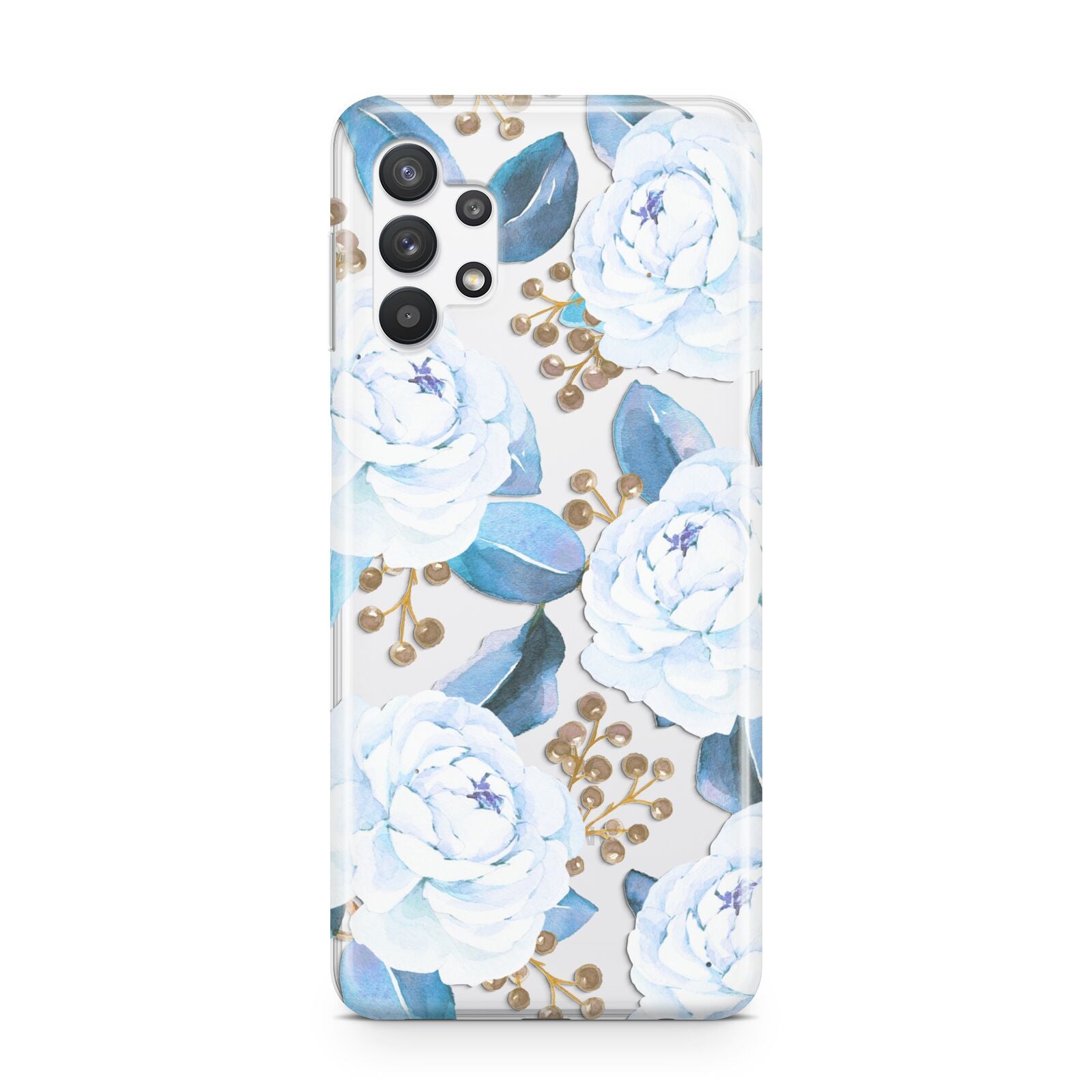 White Peonies Samsung A32 5G Case