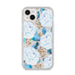 White Peonies iPhone 14 Plus Glitter Tough Case Starlight