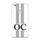 White Personalised Initials Huawei P8 Lite Case