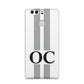 White Personalised Initials Huawei P9 Case