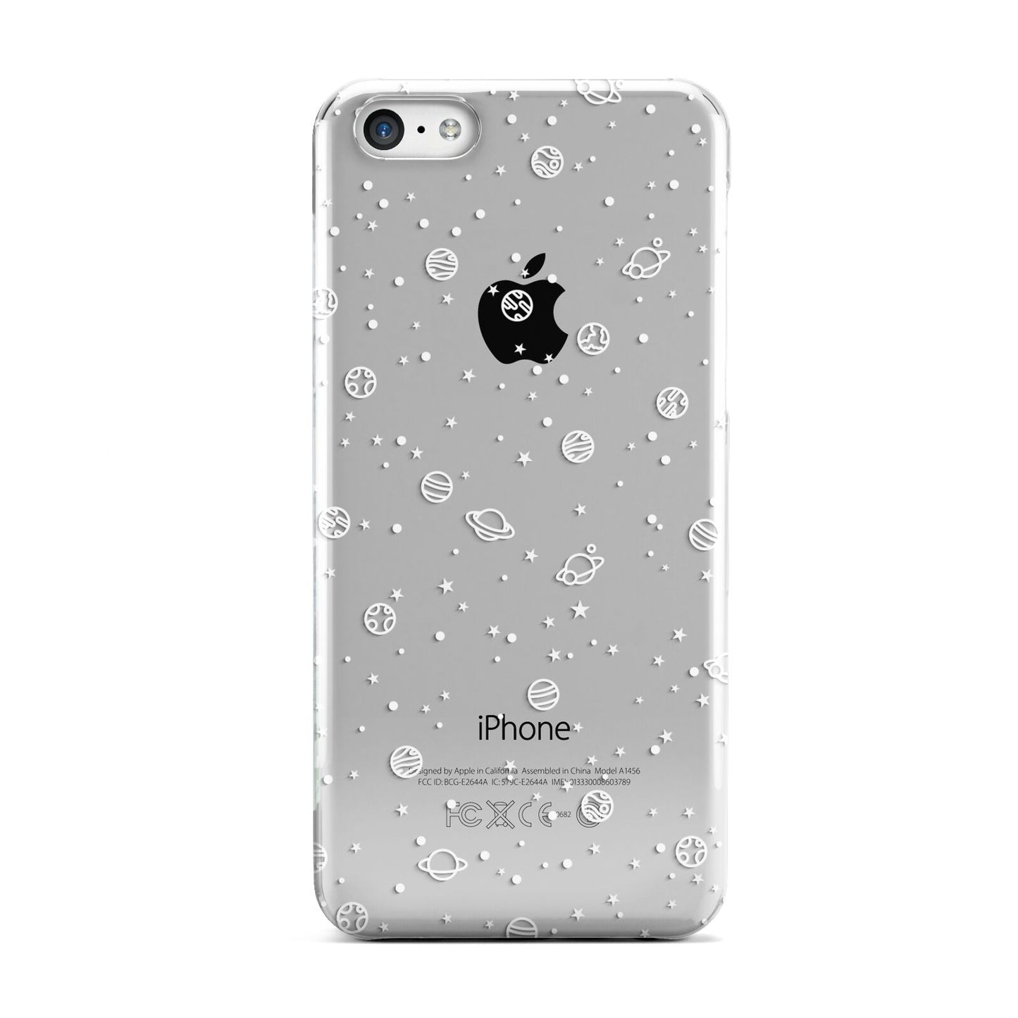 White Planets Apple iPhone 5c Case