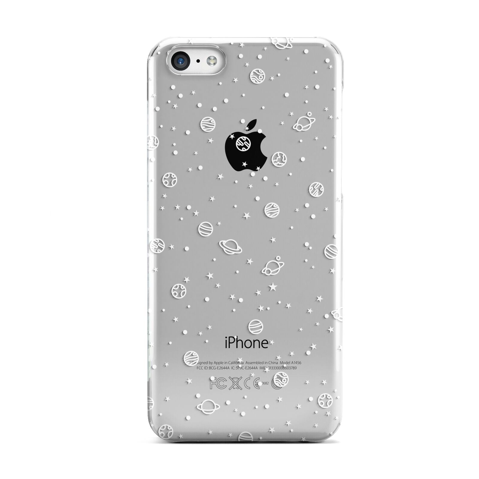 White Planets Apple iPhone 5c Case