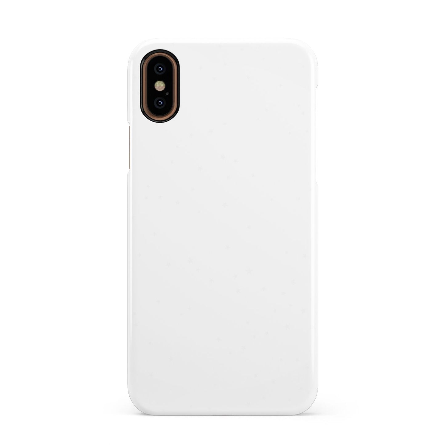 White Planets Apple iPhone XS 3D Snap Case