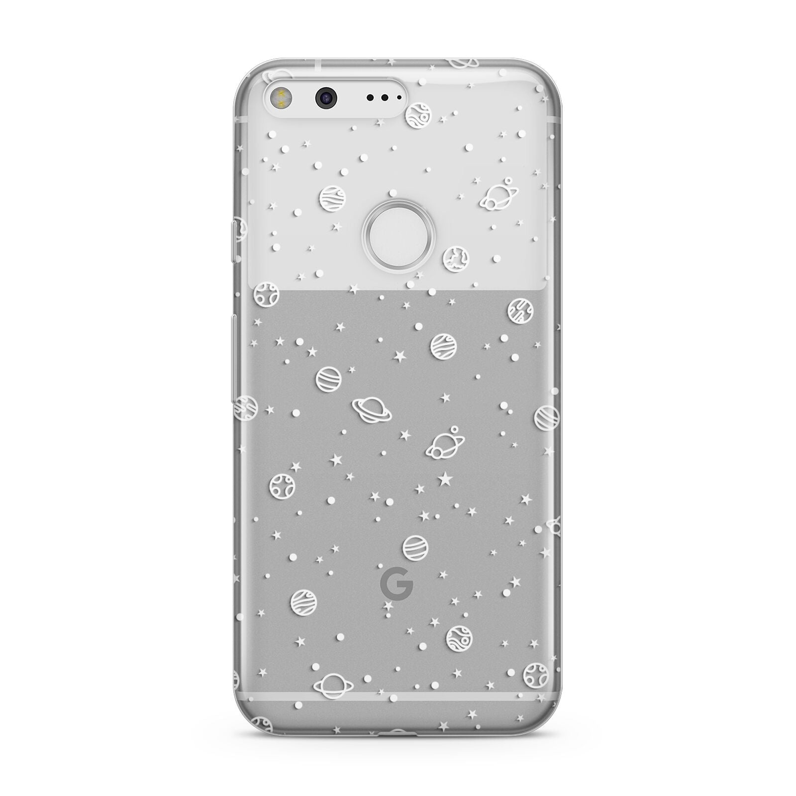 White Planets Google Pixel Case