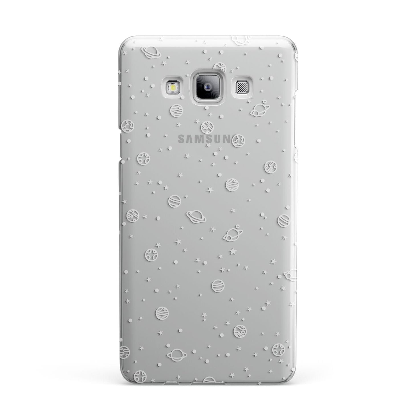 White Planets Samsung Galaxy A7 2015 Case