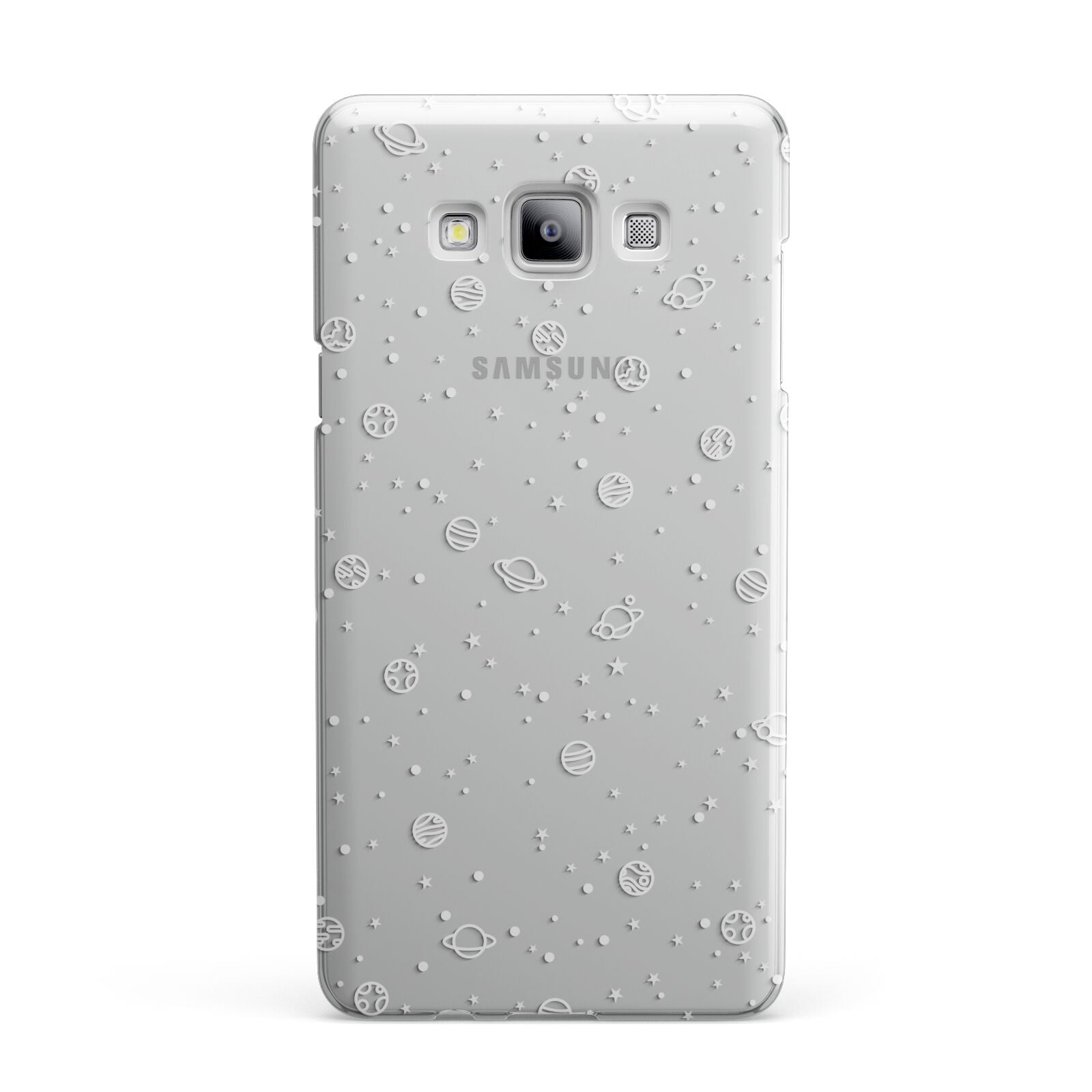 White Planets Samsung Galaxy A7 2015 Case