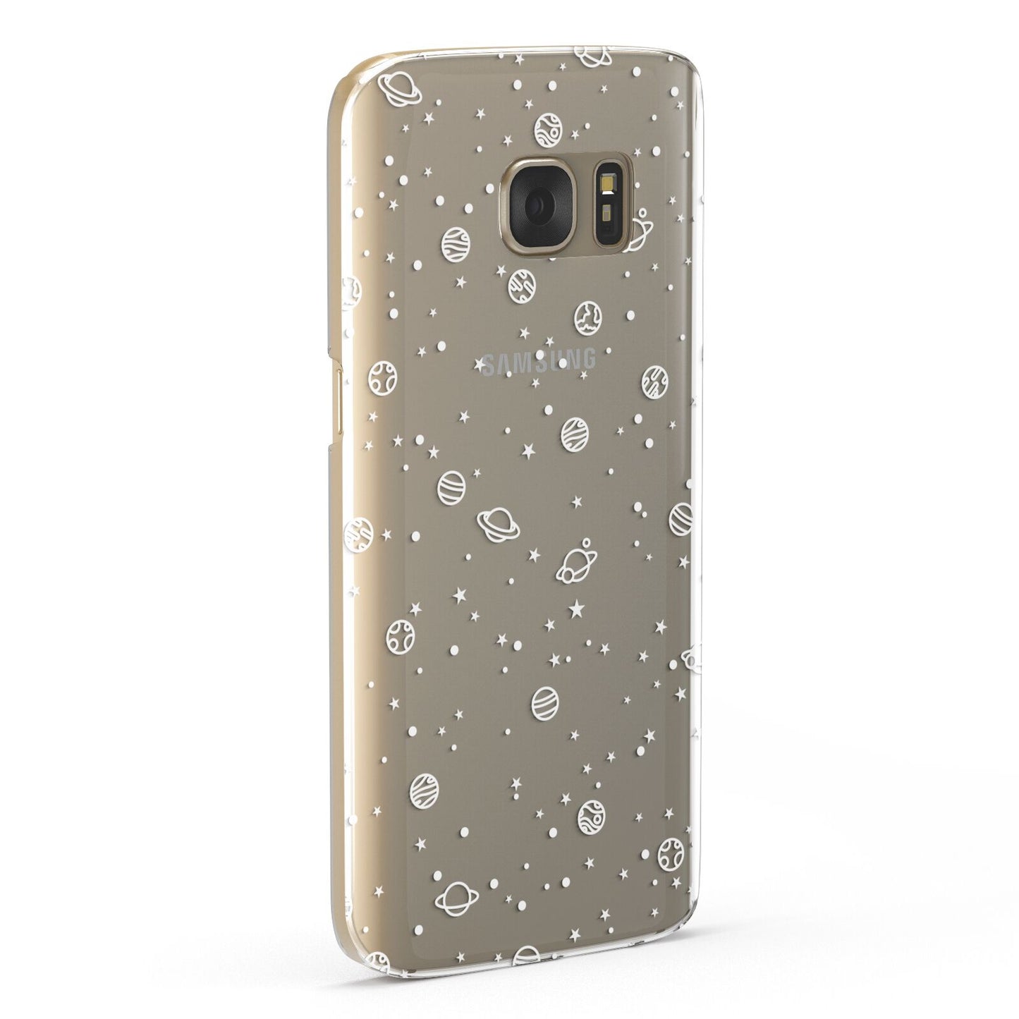 White Planets Samsung Galaxy Case Fourty Five Degrees