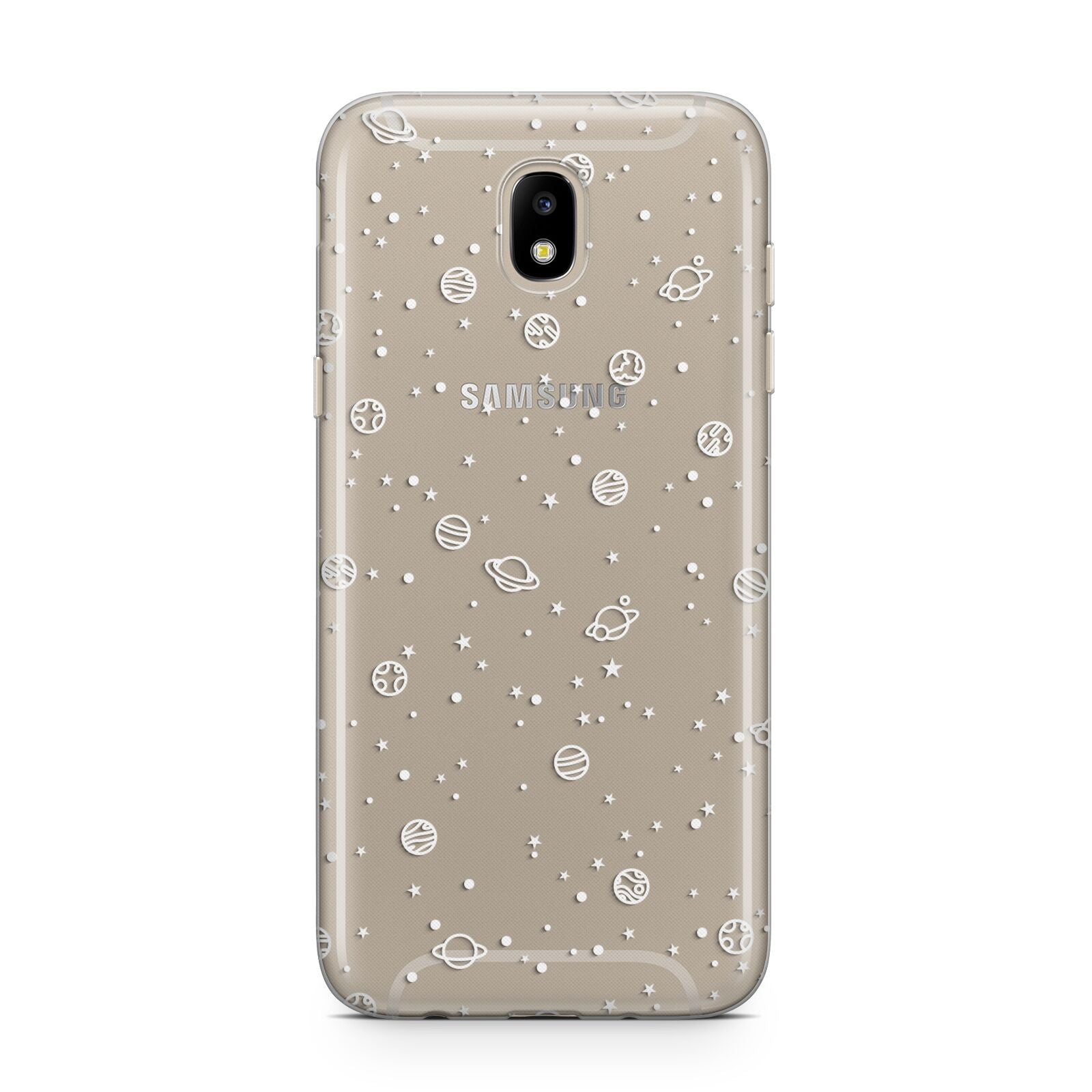 White Planets Samsung J5 2017 Case