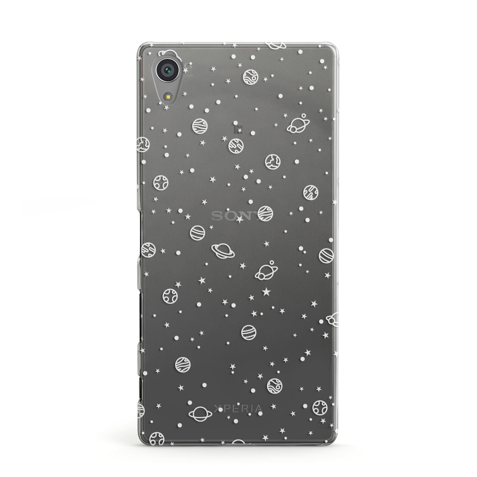 White Planets Sony Xperia Case