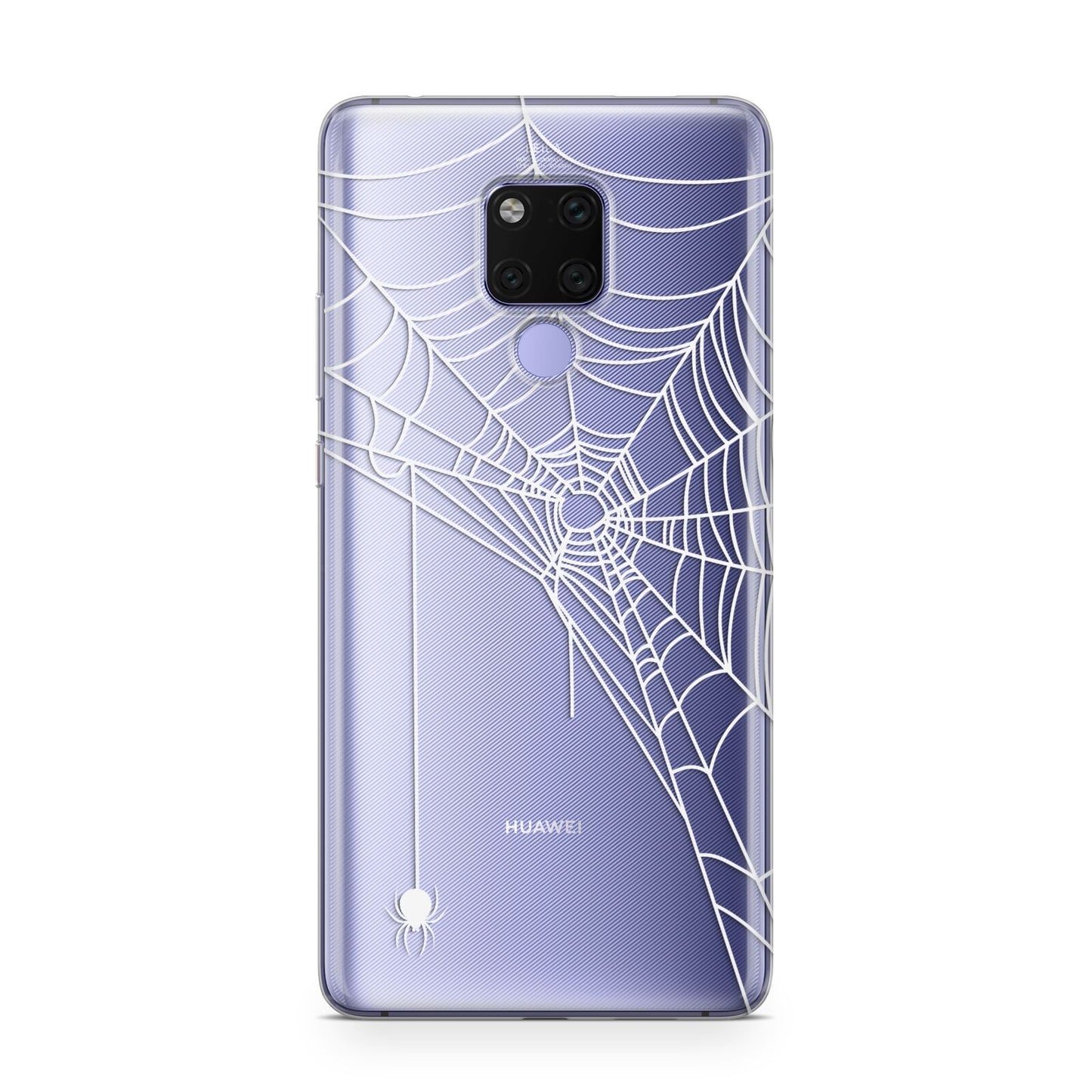 White Spiders Web with Transparent Background Huawei Mate 20X Phone Case