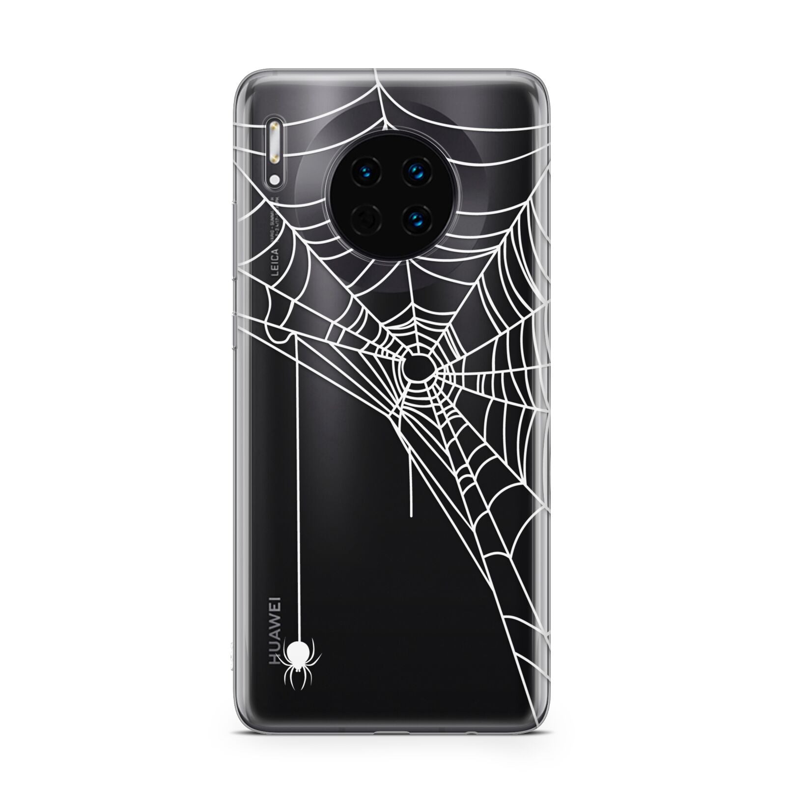 White Spiders Web with Transparent Background Huawei Mate 30