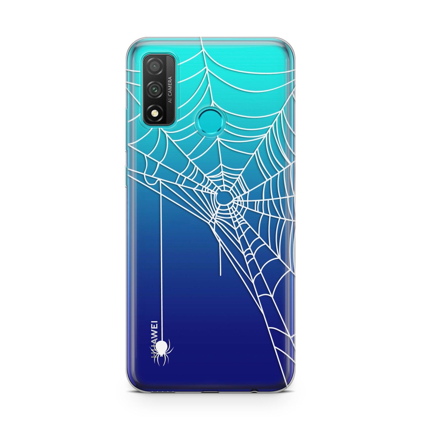 White Spiders Web with Transparent Background Huawei P Smart 2020