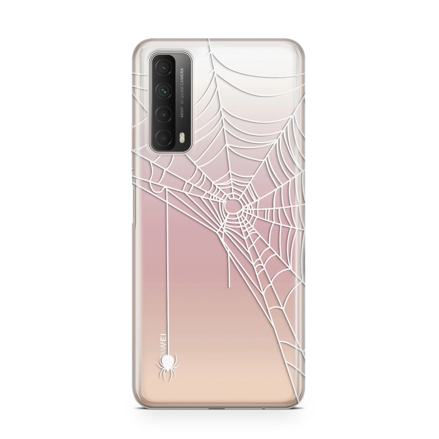 White Spiders Web with Transparent Background Huawei P Smart 2021