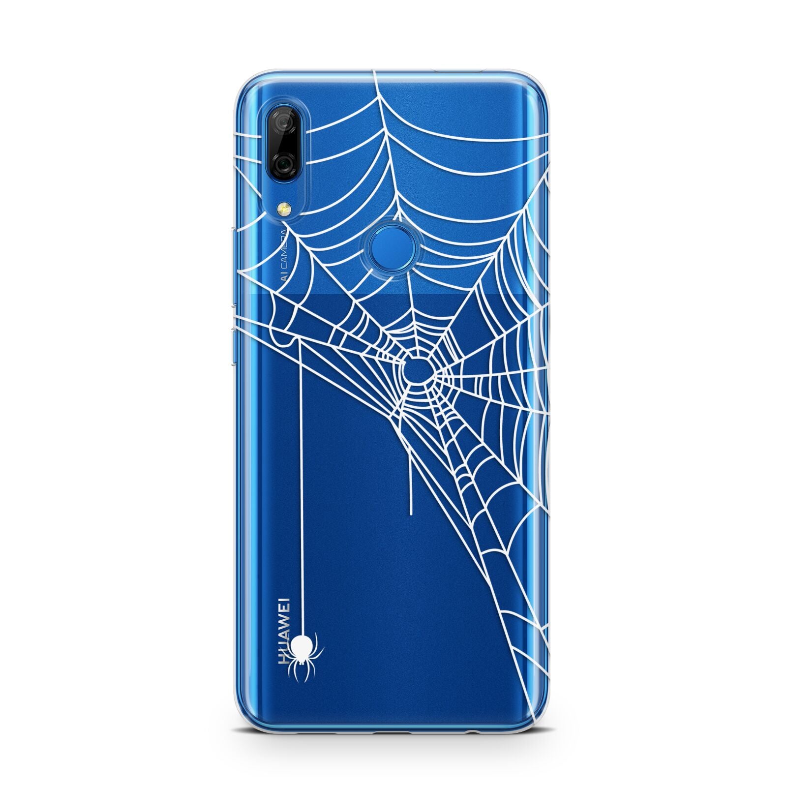 White Spiders Web with Transparent Background Huawei P Smart Z