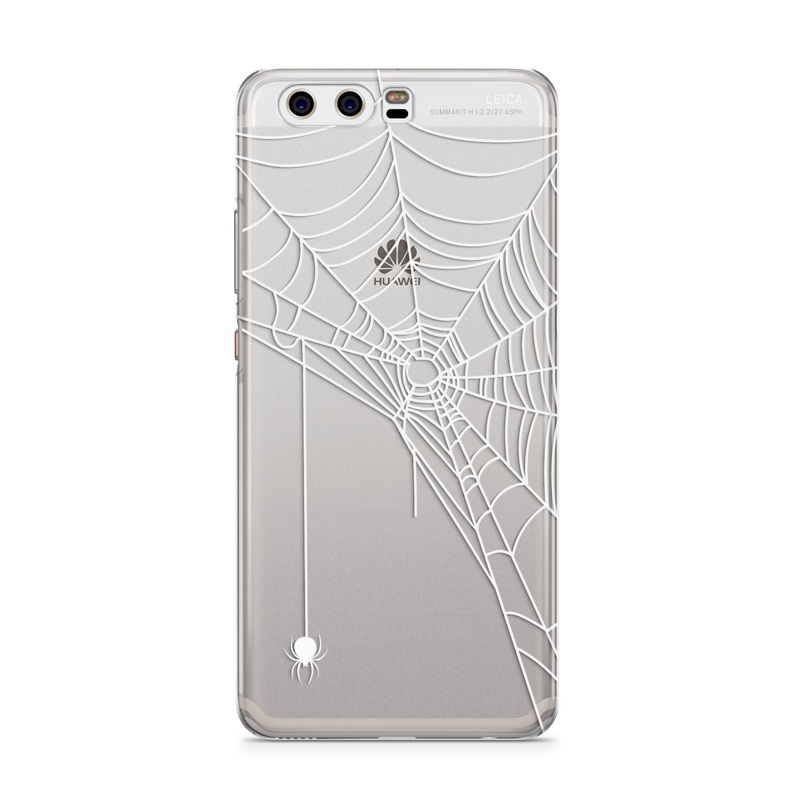 White Spiders Web with Transparent Background Huawei P10 Phone Case