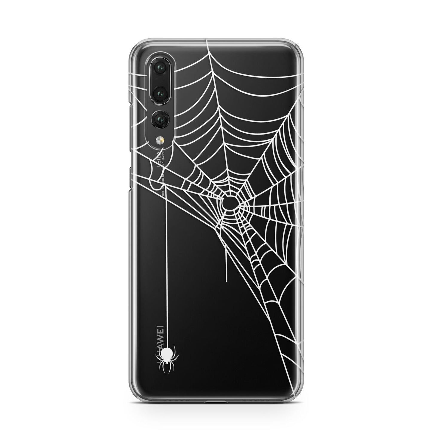 White Spiders Web with Transparent Background Huawei P20 Pro Phone Case