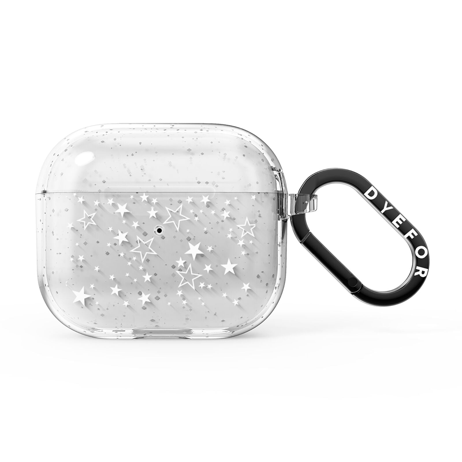 White Star AirPods Glitter Case 3rd Gen