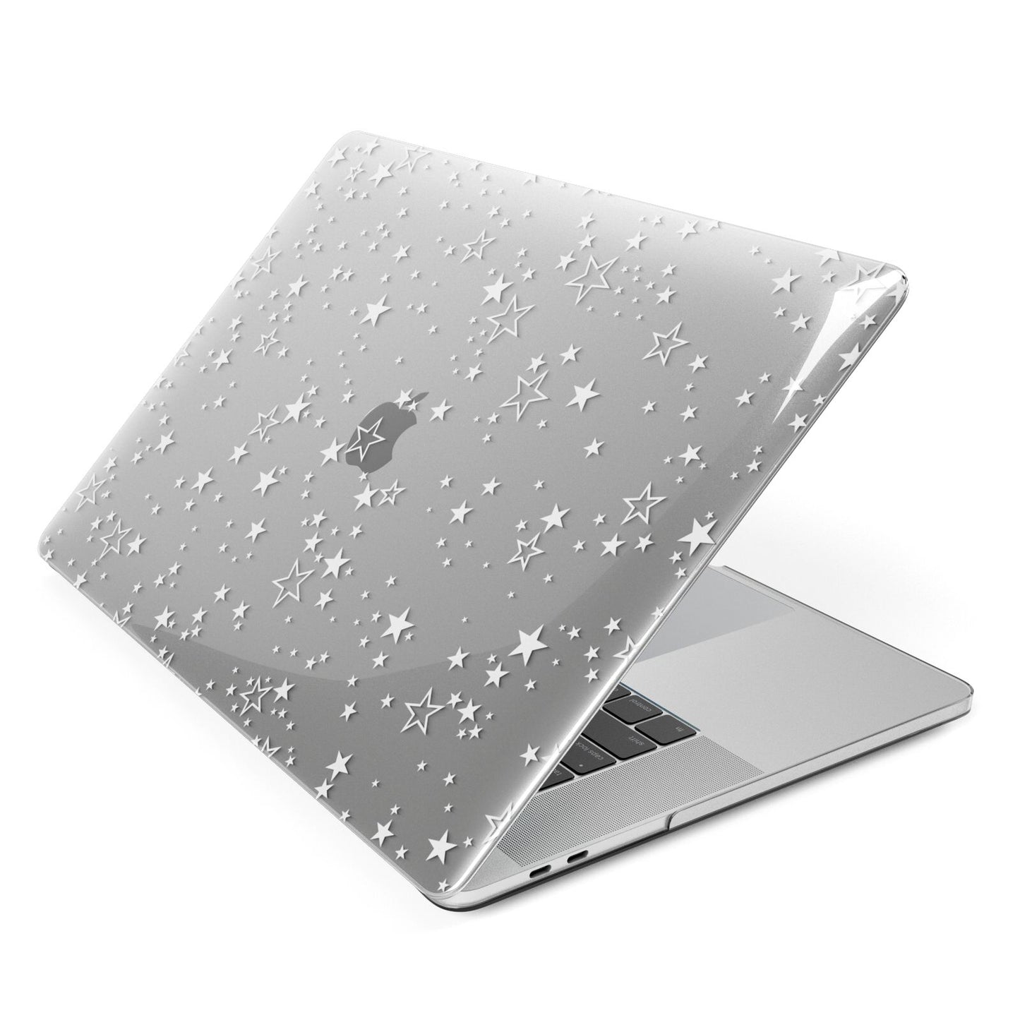 White Star Apple MacBook Case Side View