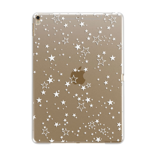 White Star Apple iPad Gold Case