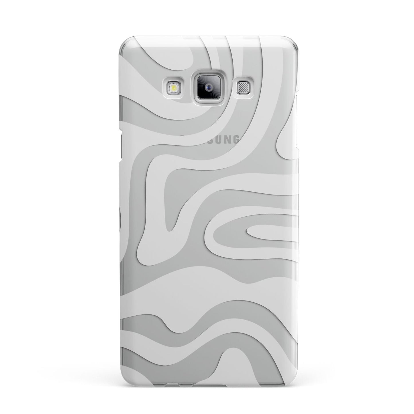 White Swirl Samsung Galaxy A7 2015 Case