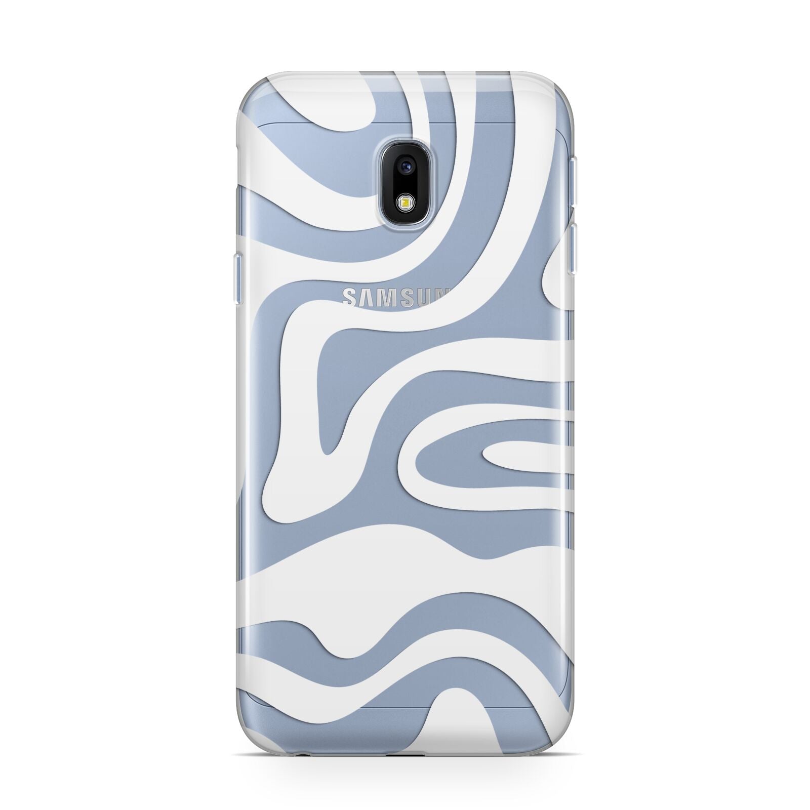 White Swirl Samsung Galaxy J3 2017 Case