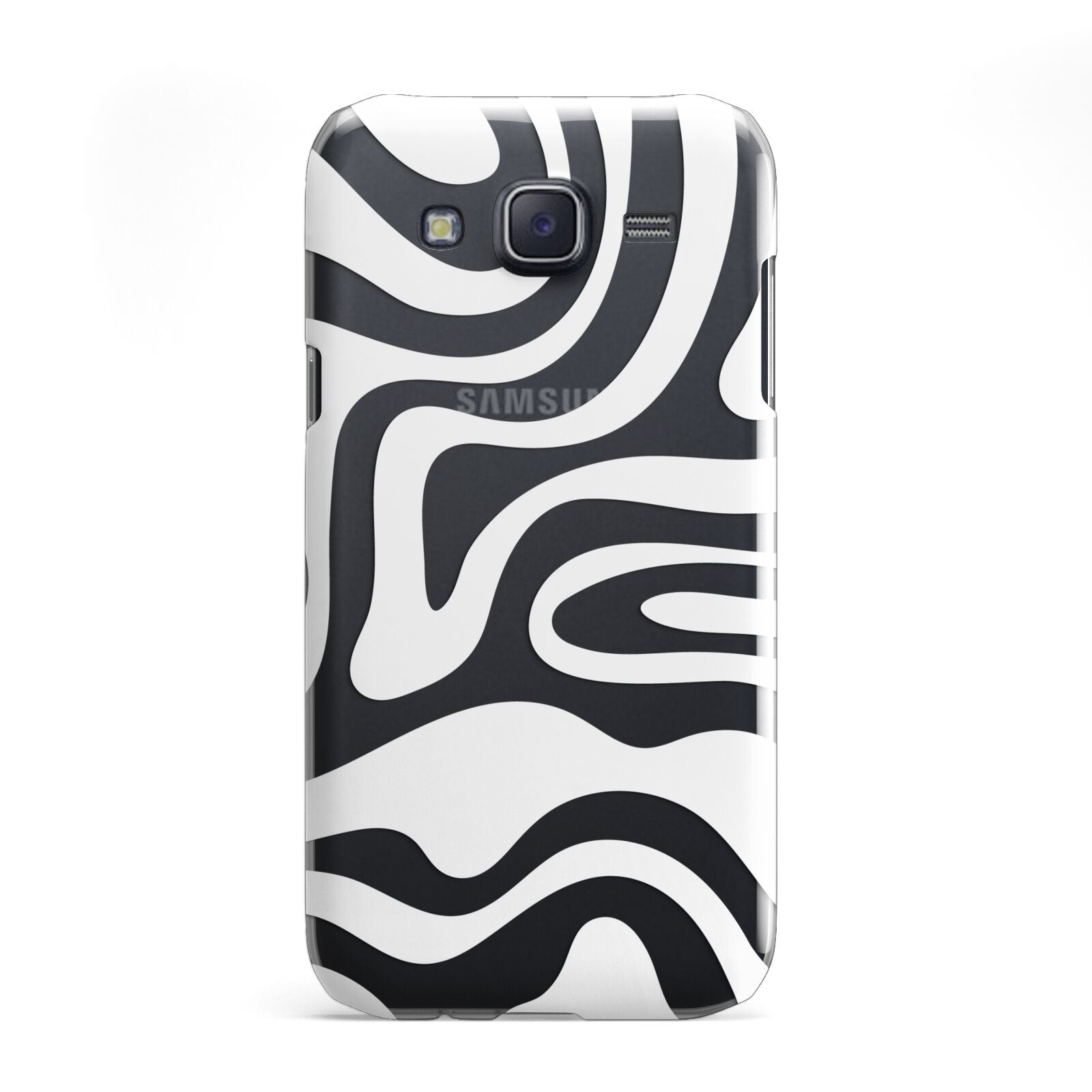 White Swirl Samsung Galaxy J5 Case
