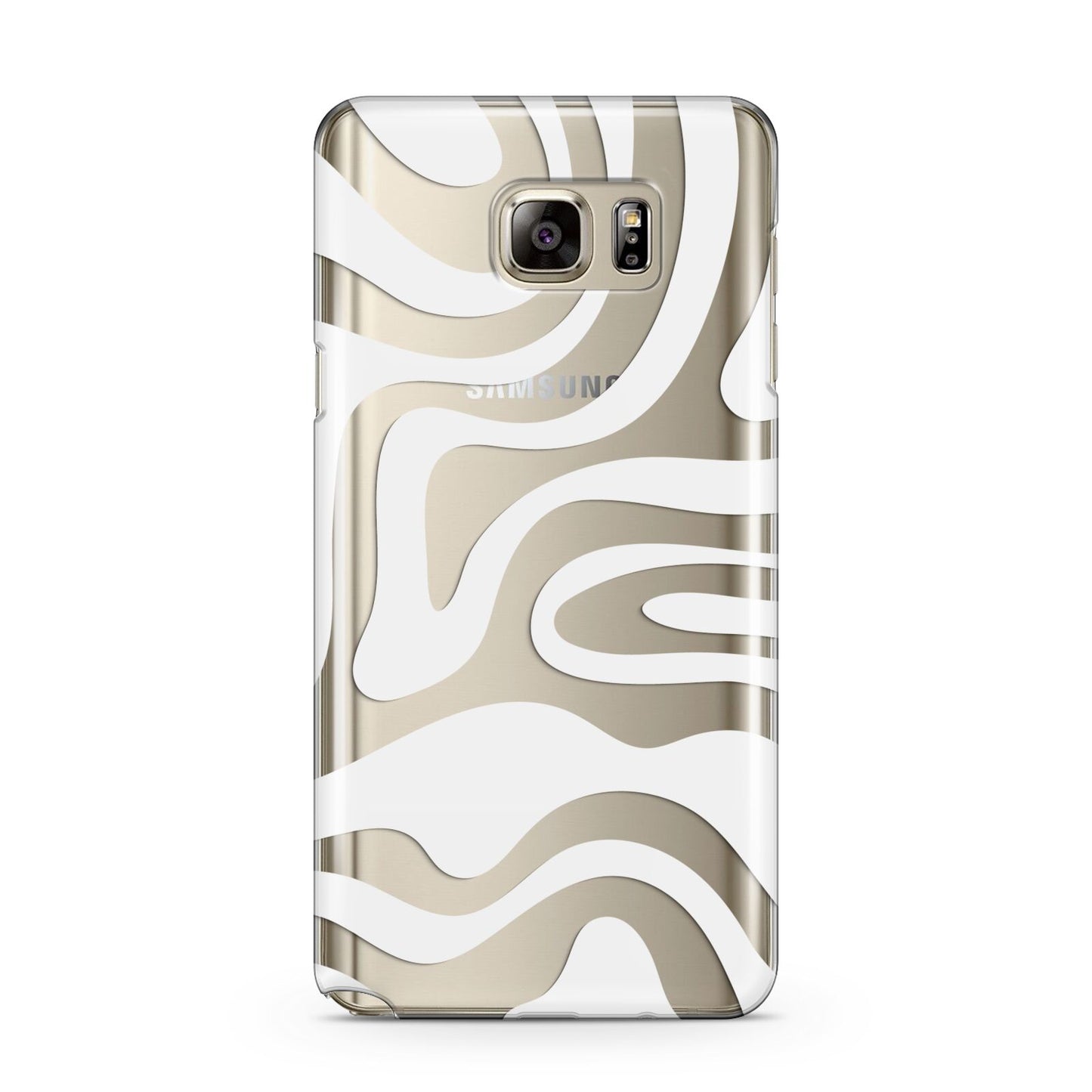 White Swirl Samsung Galaxy Note 5 Case