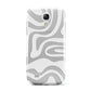 White Swirl Samsung Galaxy S4 Mini Case