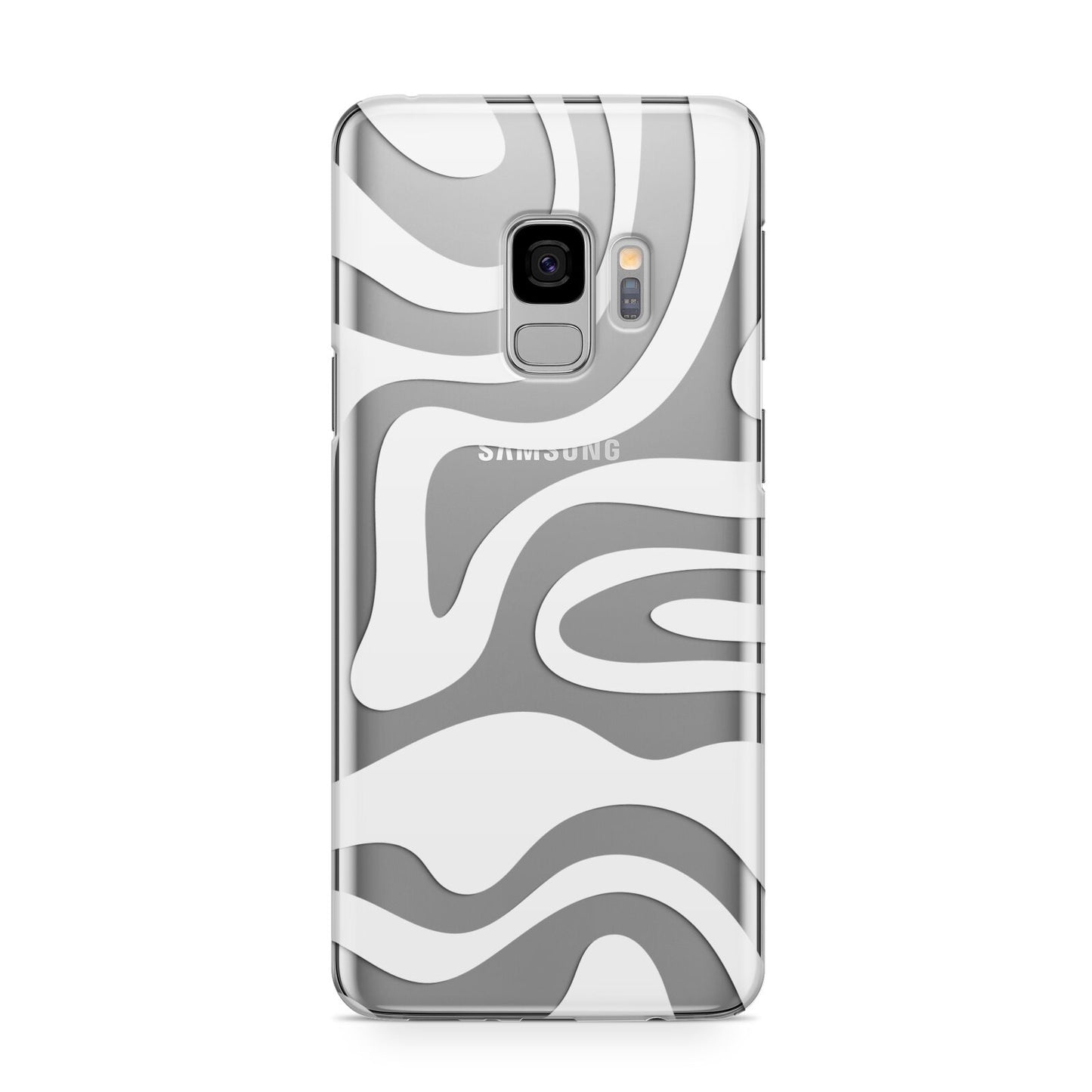 White Swirl Samsung Galaxy S9 Case