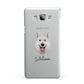White Swiss Shepherd Dog Personalised Samsung Galaxy A7 2015 Case