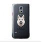 White Swiss Shepherd Dog Personalised Samsung Galaxy S5 Mini Case