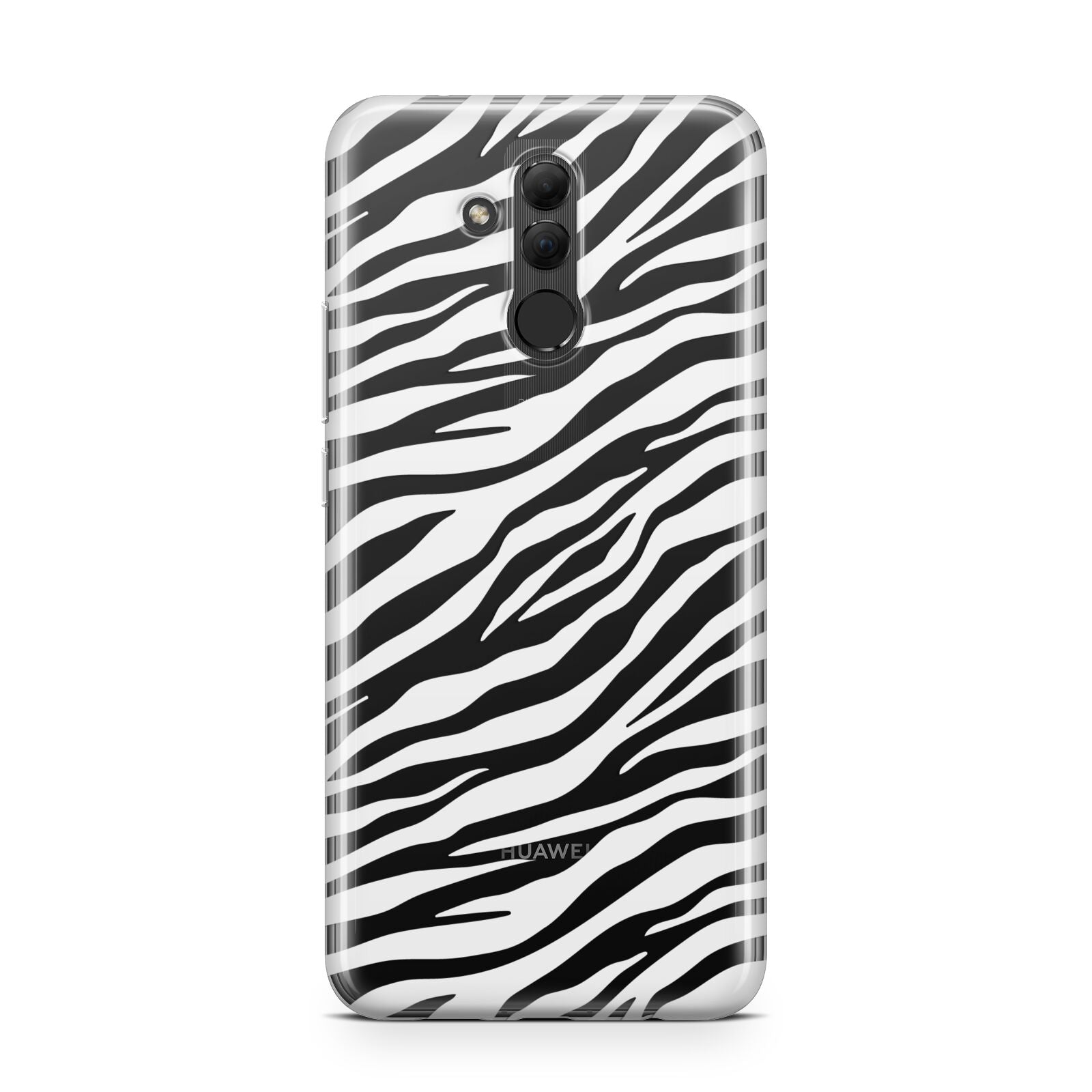 White Zebra Print Huawei Mate 20 Lite