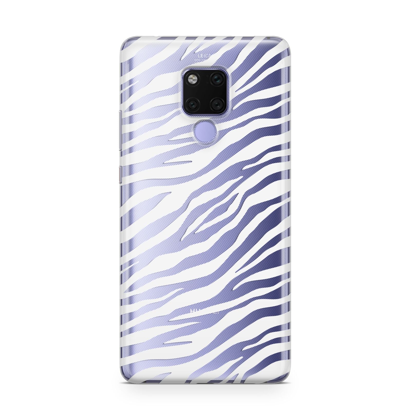 White Zebra Print Huawei Mate 20X Phone Case