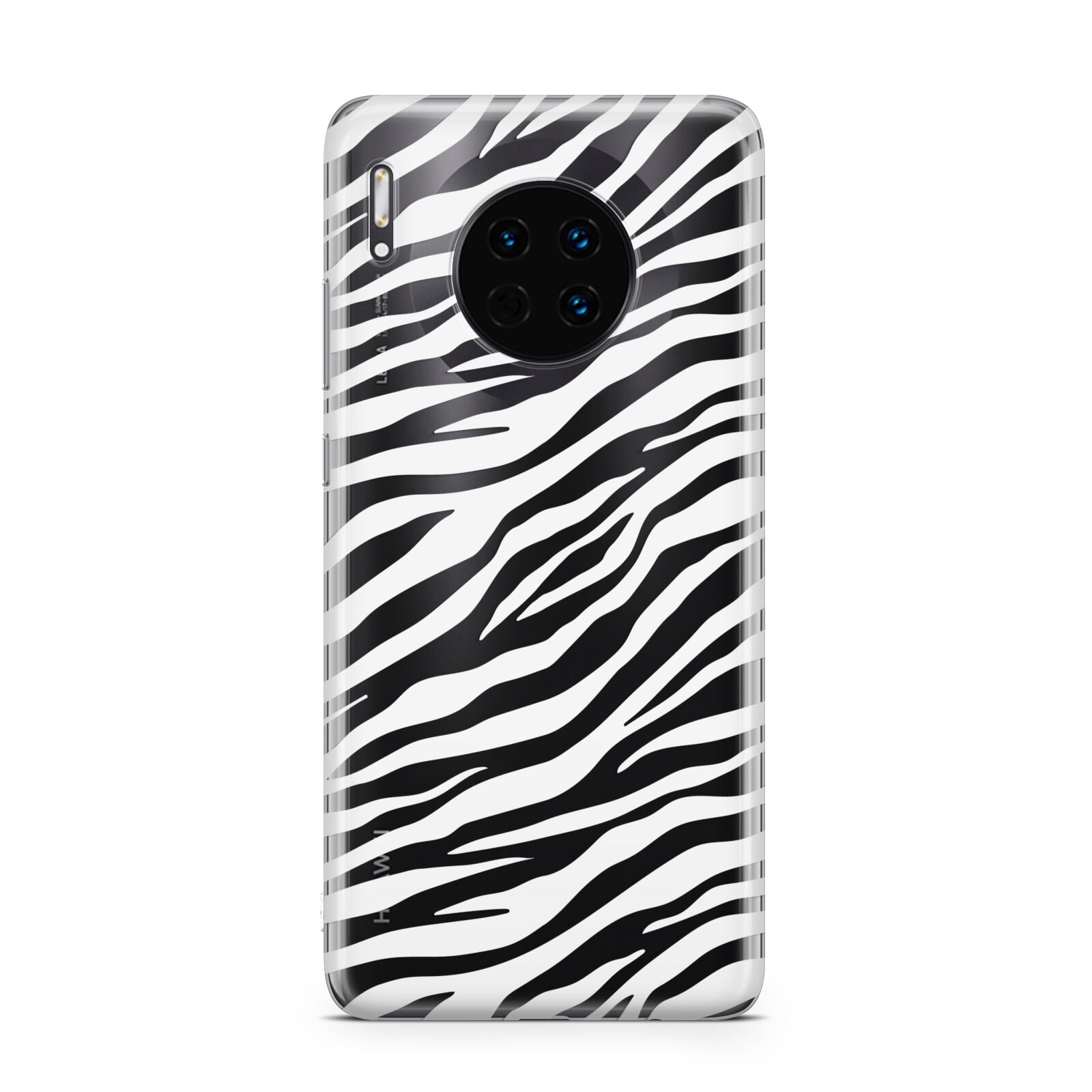 White Zebra Print Huawei Mate 30