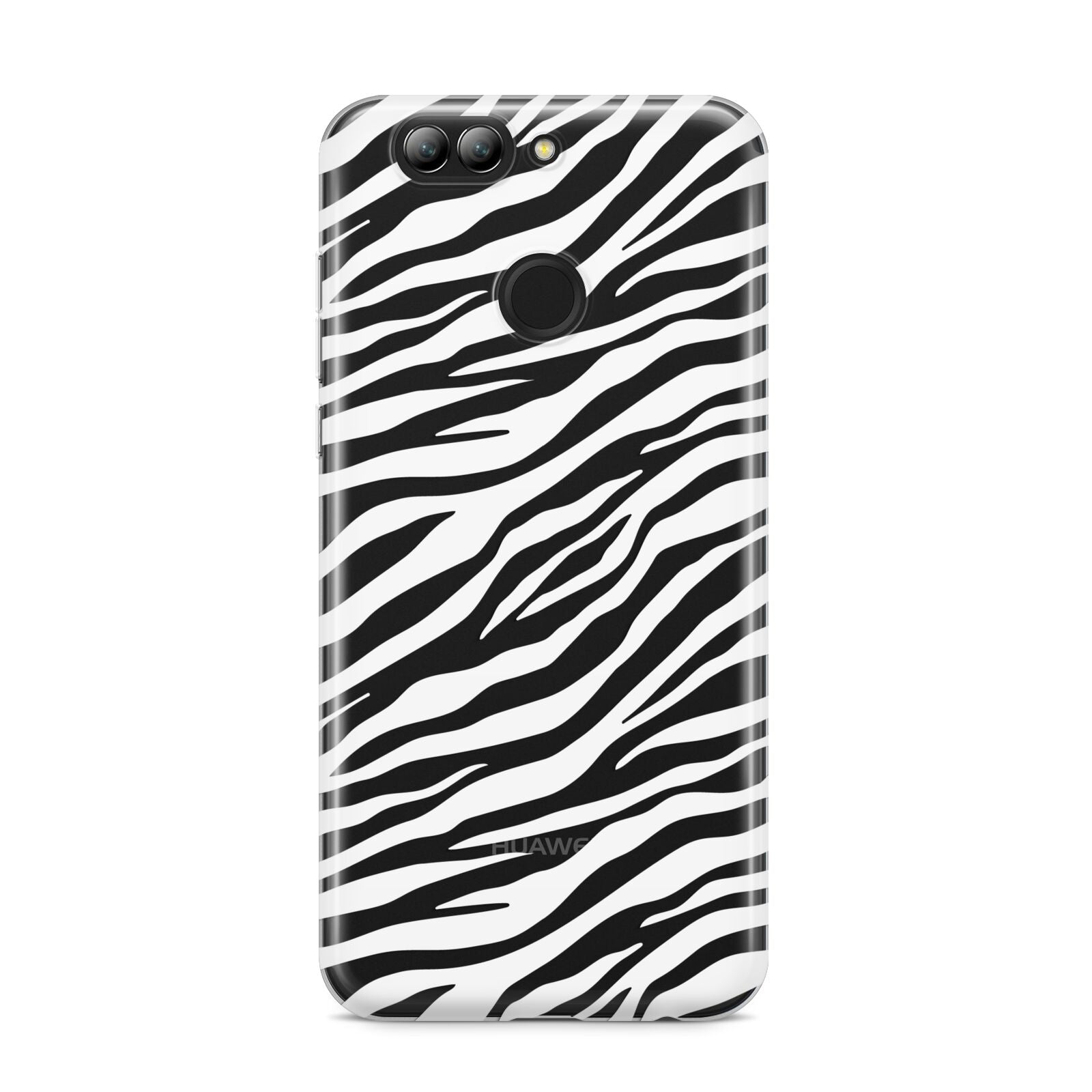 White Zebra Print Huawei Nova 2s Phone Case