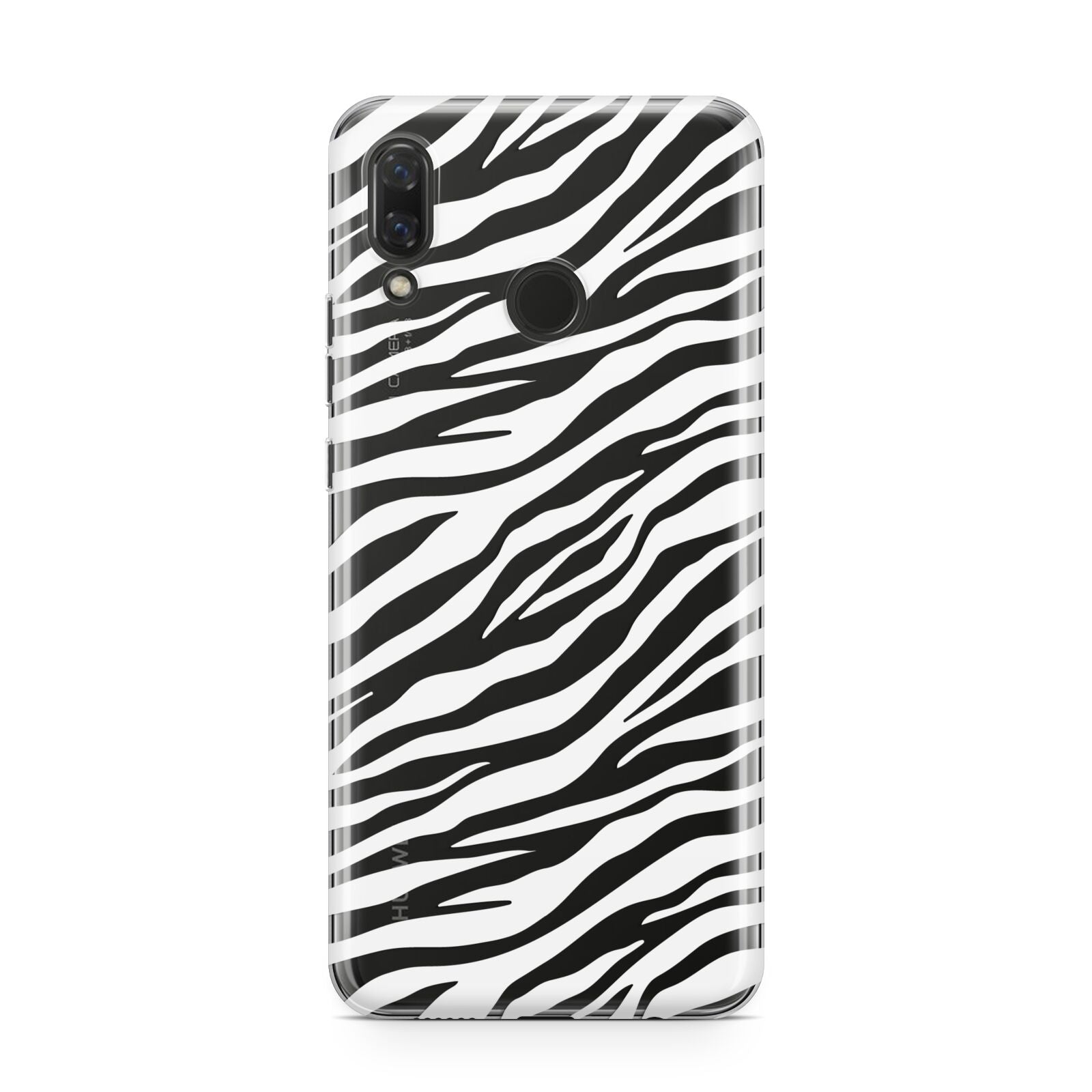 White Zebra Print Huawei Nova 3 Phone Case