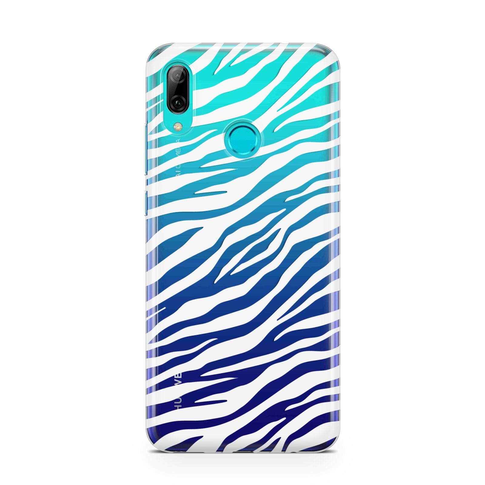 White Zebra Print Huawei P Smart 2019 Case