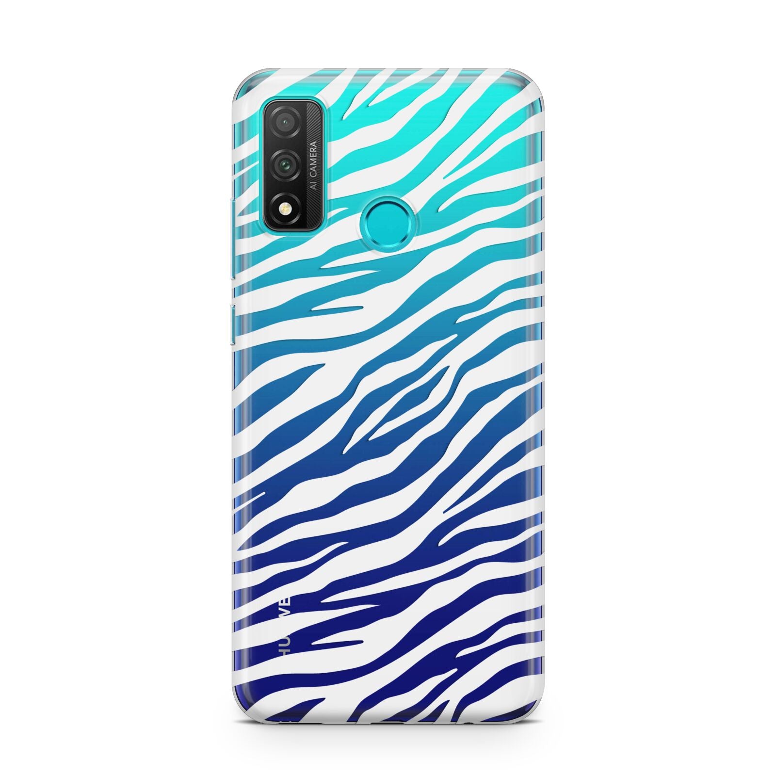 White Zebra Print Huawei P Smart 2020