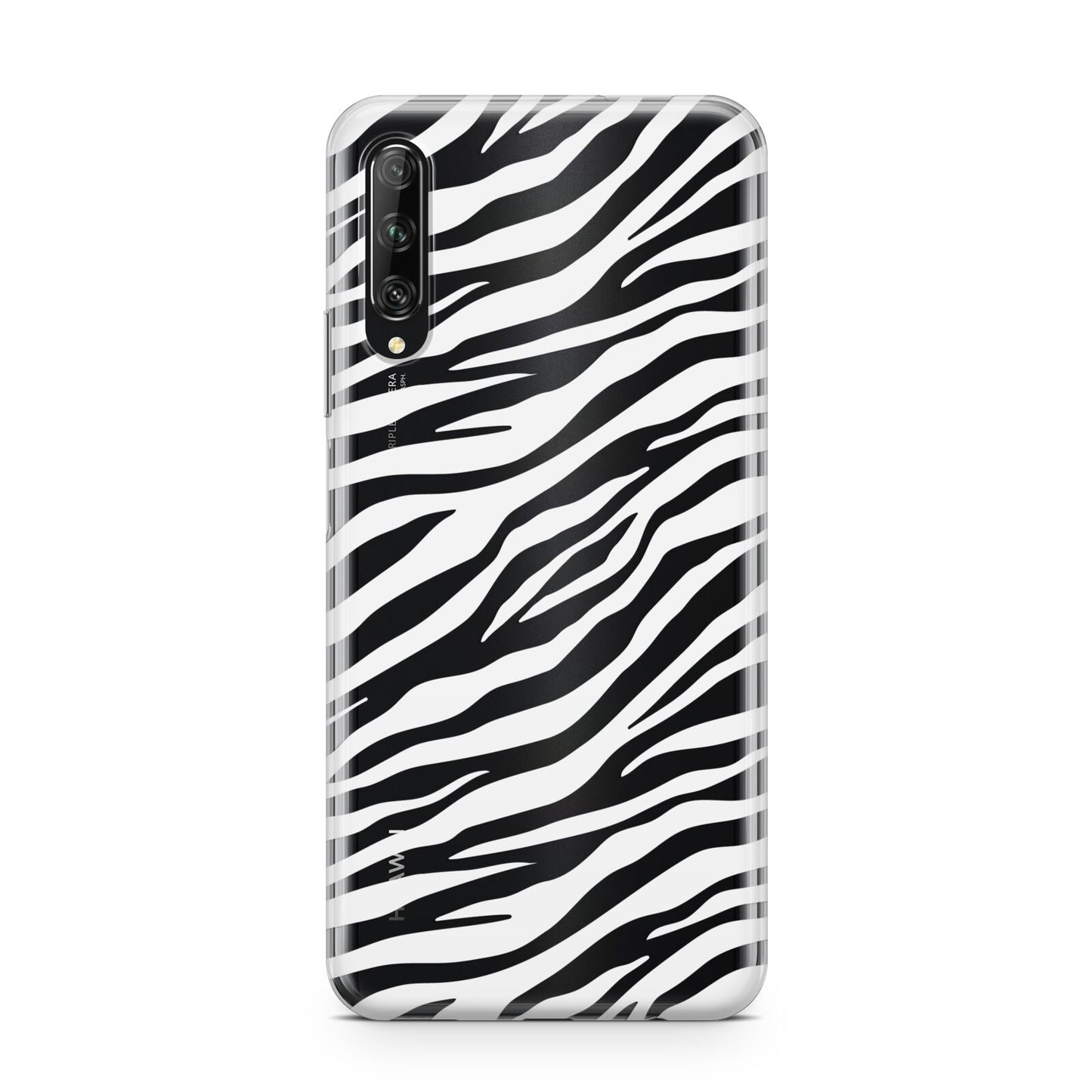 White Zebra Print Huawei P Smart Pro 2019