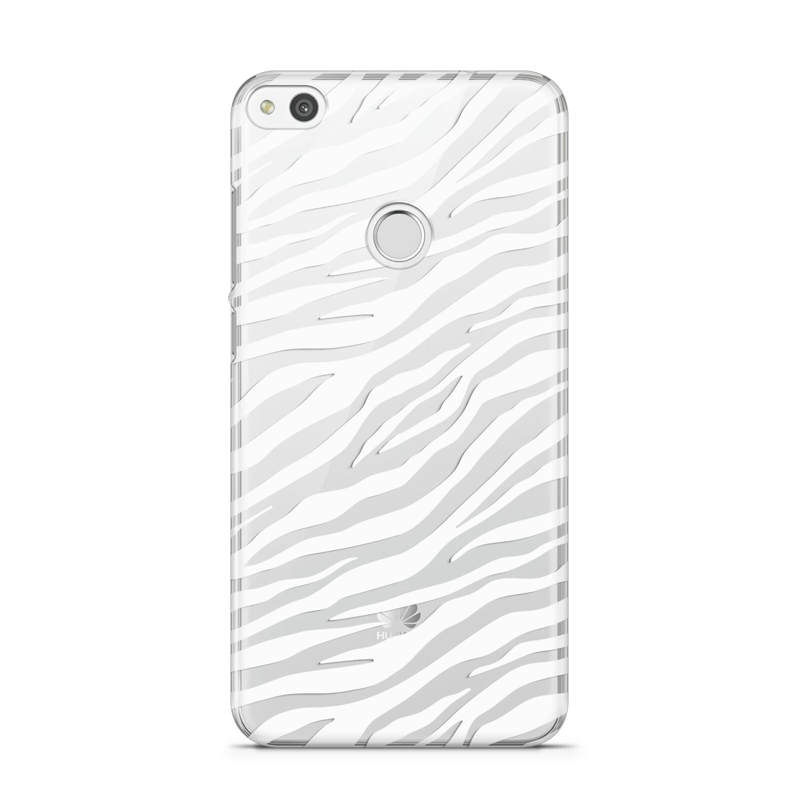 White Zebra Print Huawei P8 Lite Case