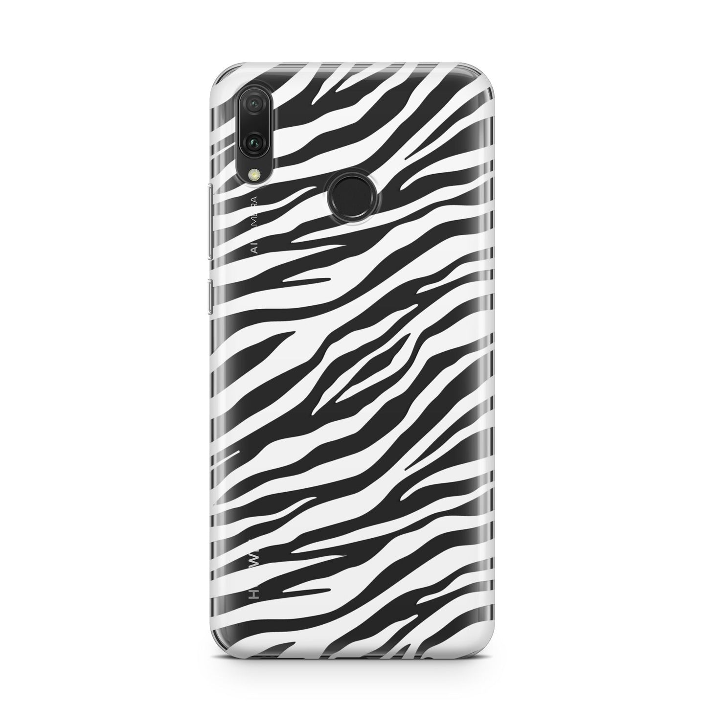 White Zebra Print Huawei Y9 2019