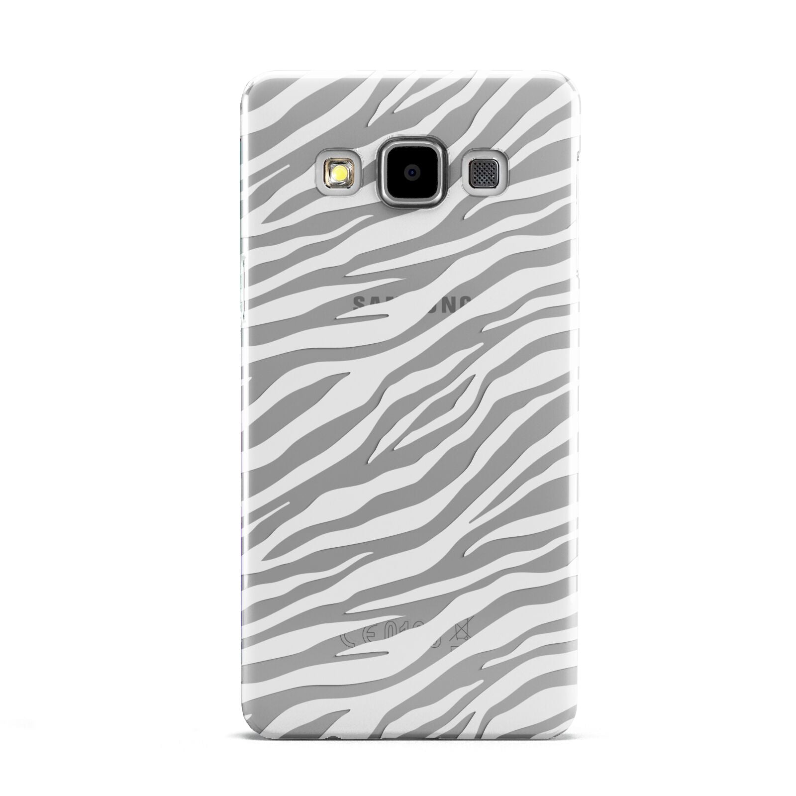 White Zebra Print Samsung Galaxy A5 Case