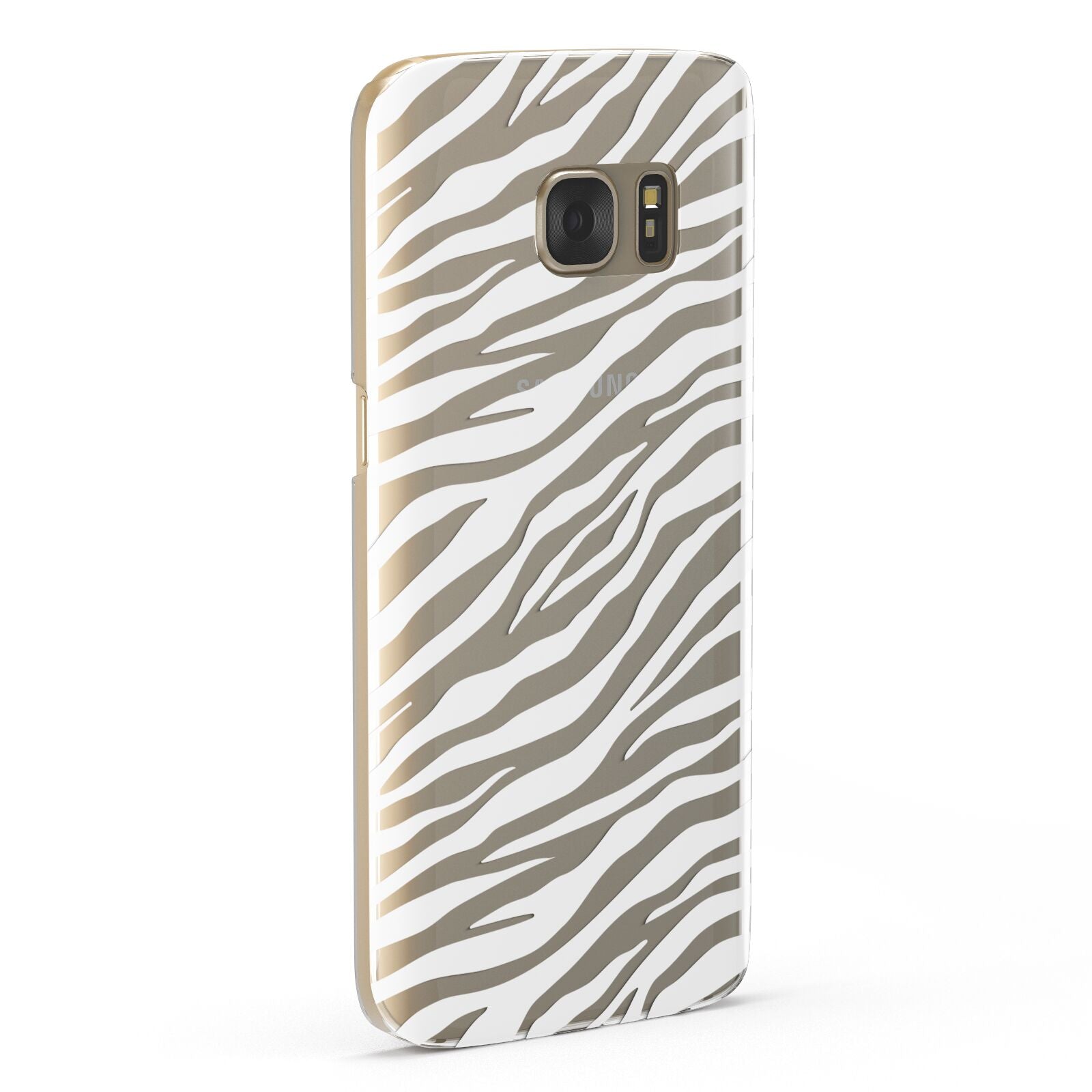 White Zebra Print Samsung Galaxy Case Fourty Five Degrees