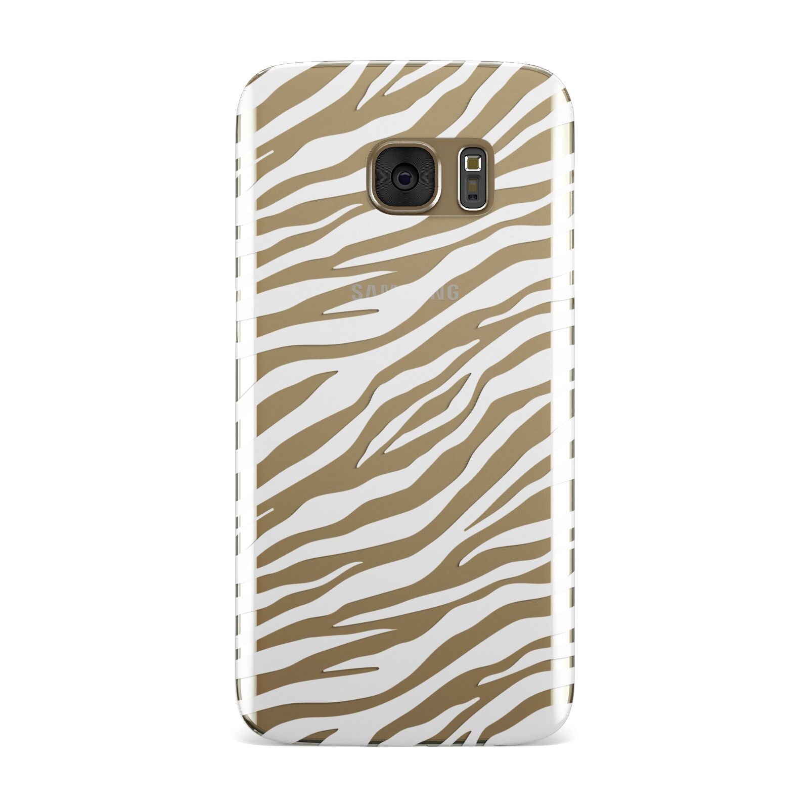 White Zebra Print Samsung Galaxy Case