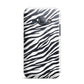 White Zebra Print Samsung Galaxy J1 2016 Case
